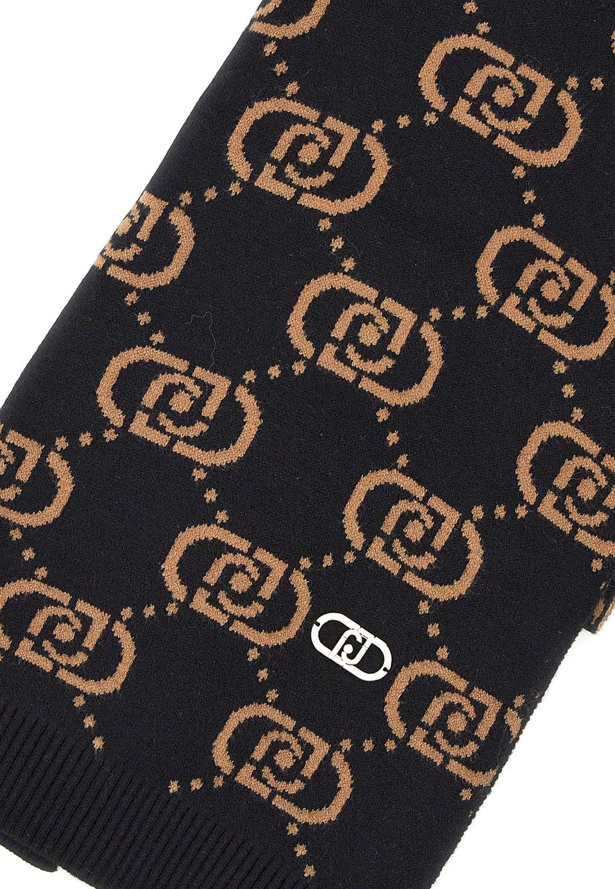 Liu Jo Scarfs Black Zwart