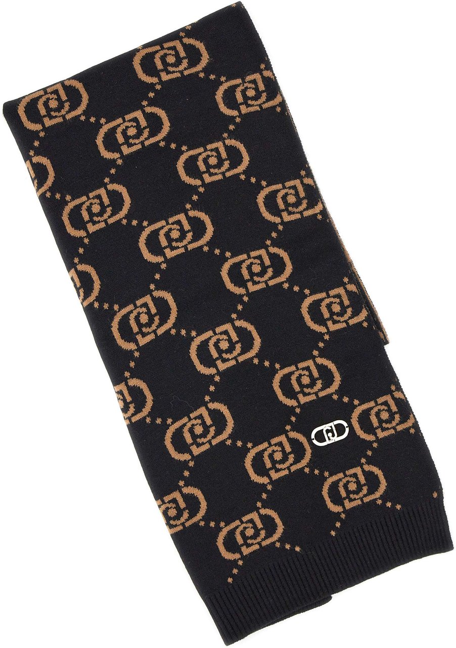 Liu Jo Scarfs Black Zwart