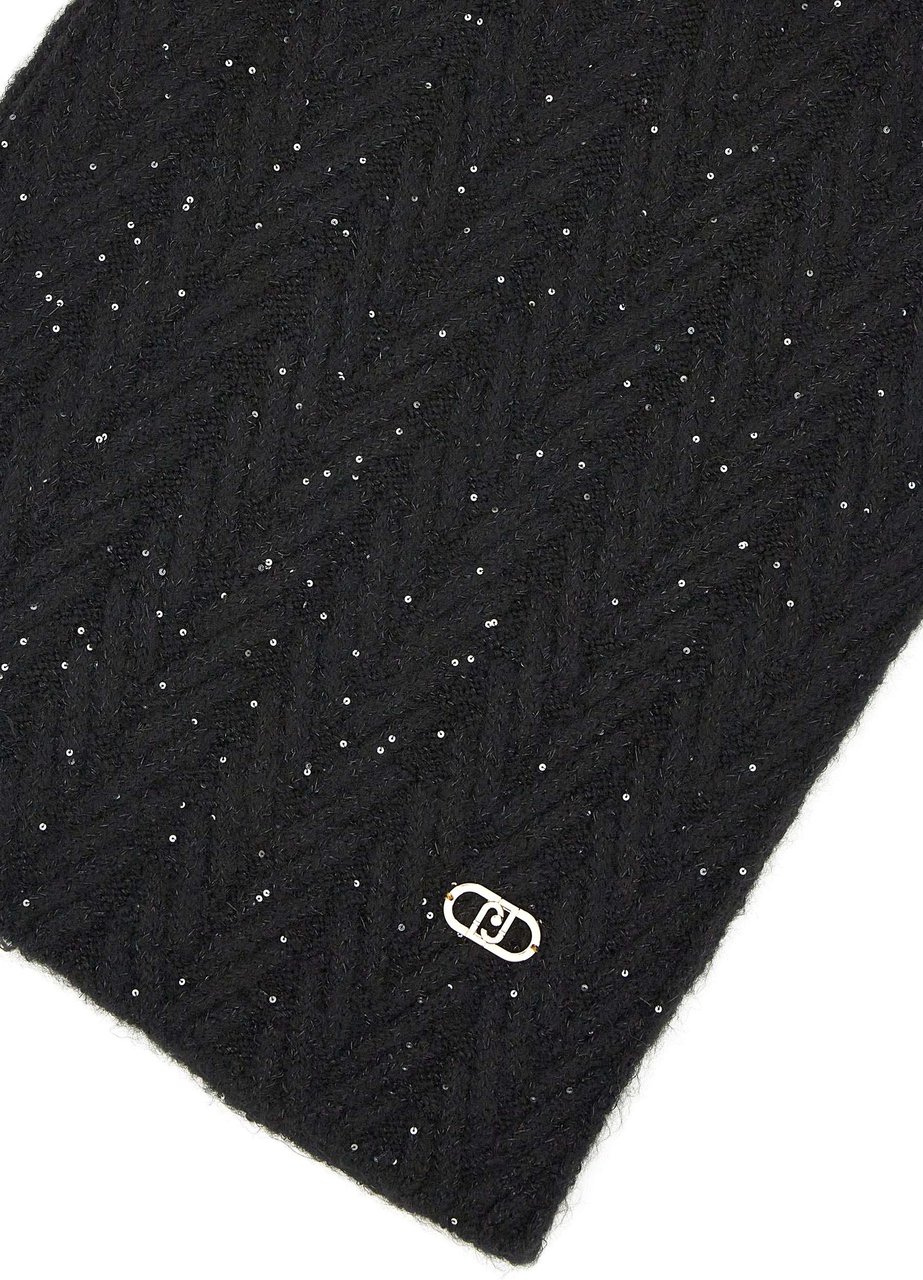 Liu Jo Scarfs Black Zwart