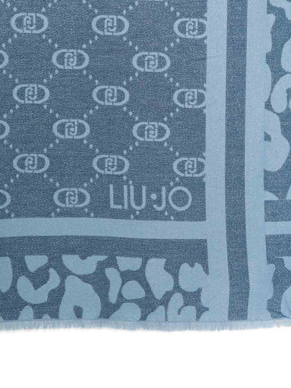 Liu Jo Scarfs Blue Blauw
