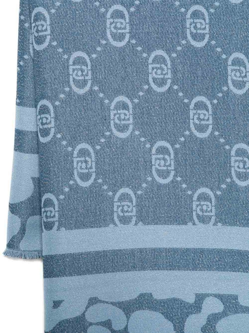 Liu Jo Scarfs Blue Blauw