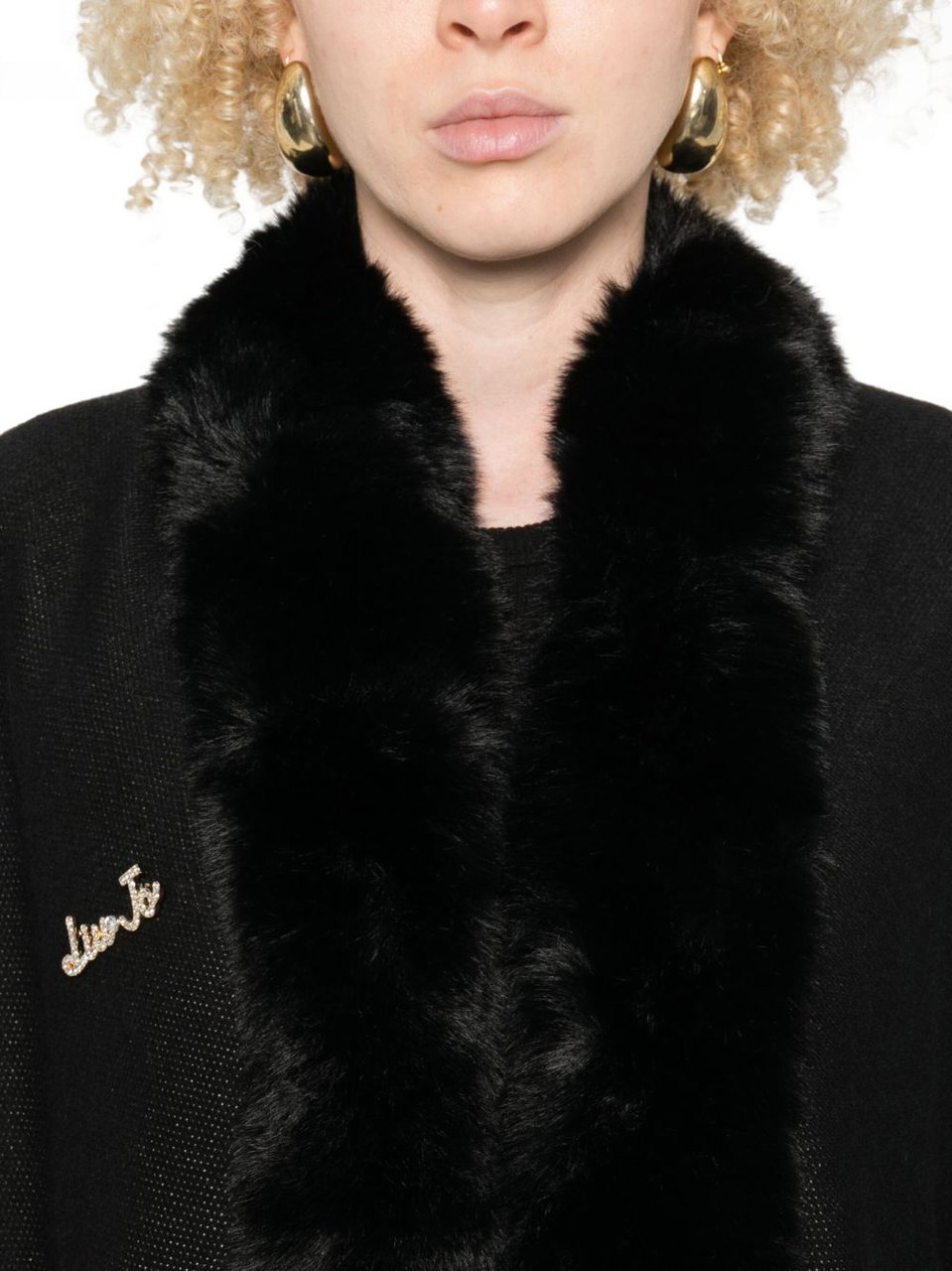 Liu Jo Scarfs Black Zwart