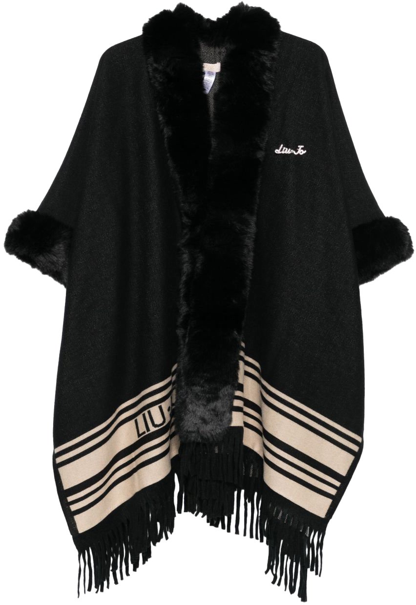 Liu Jo Scarfs Black Zwart