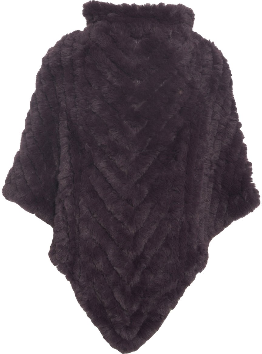 Liu Jo Faux fur cape Paars