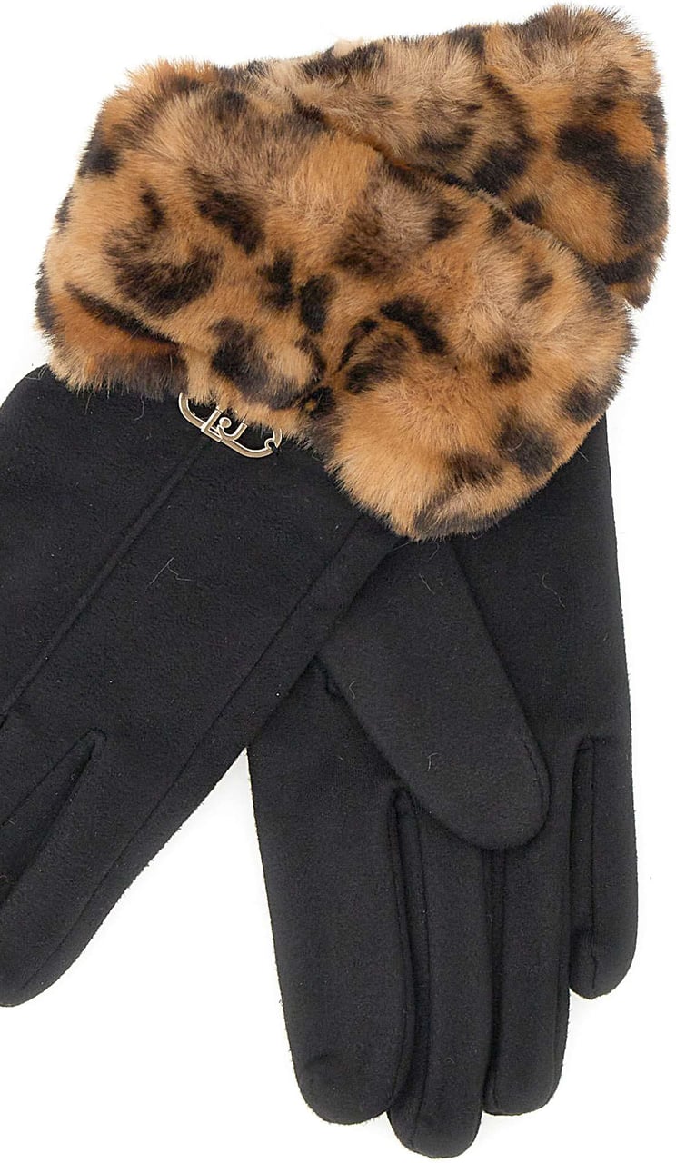 Liu Jo Gloves Black Zwart