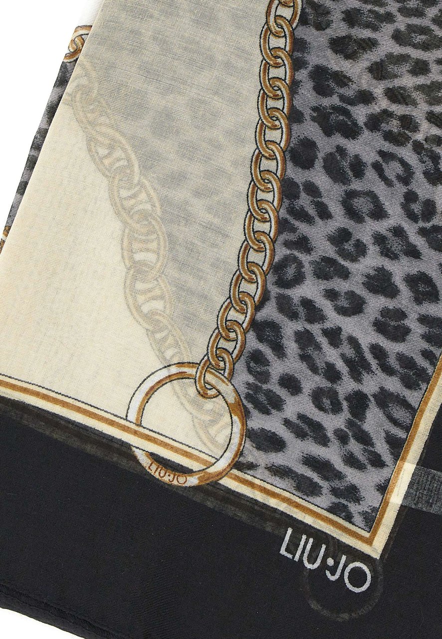 Liu Jo Scarfs Black Zwart