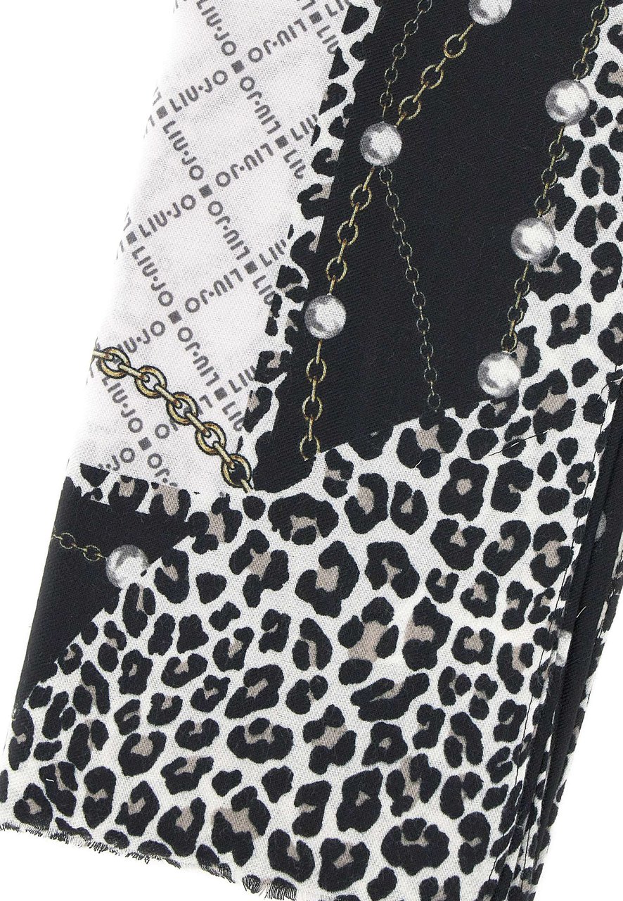 Liu Jo Scarfs Black Zwart