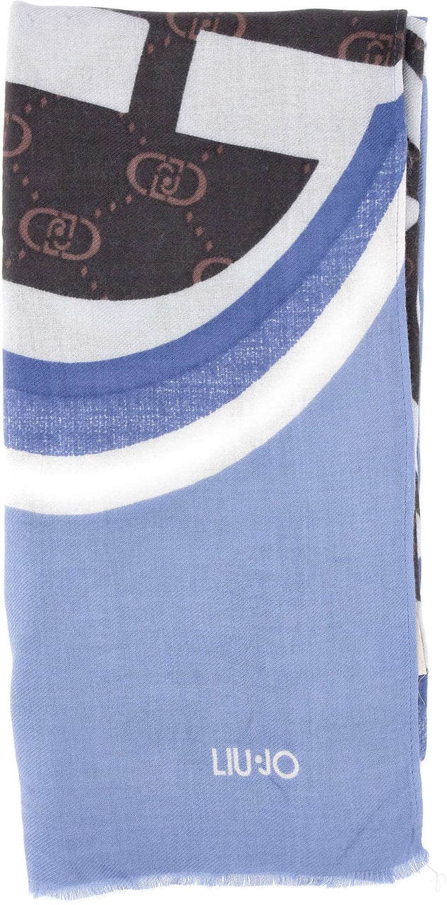 Liu Jo Scarfs Blue Blauw