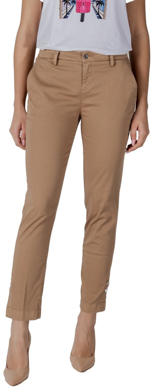 Liu Jo Women Trousers Beige