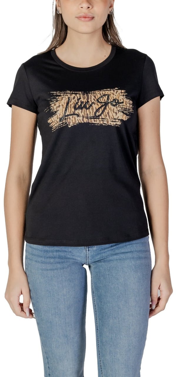 Liu Jo Women T-Shirt Zwart