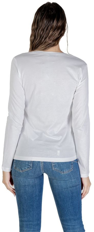 Liu Jo Bicolor Cotton Long Sleeve T-Shirt Divers