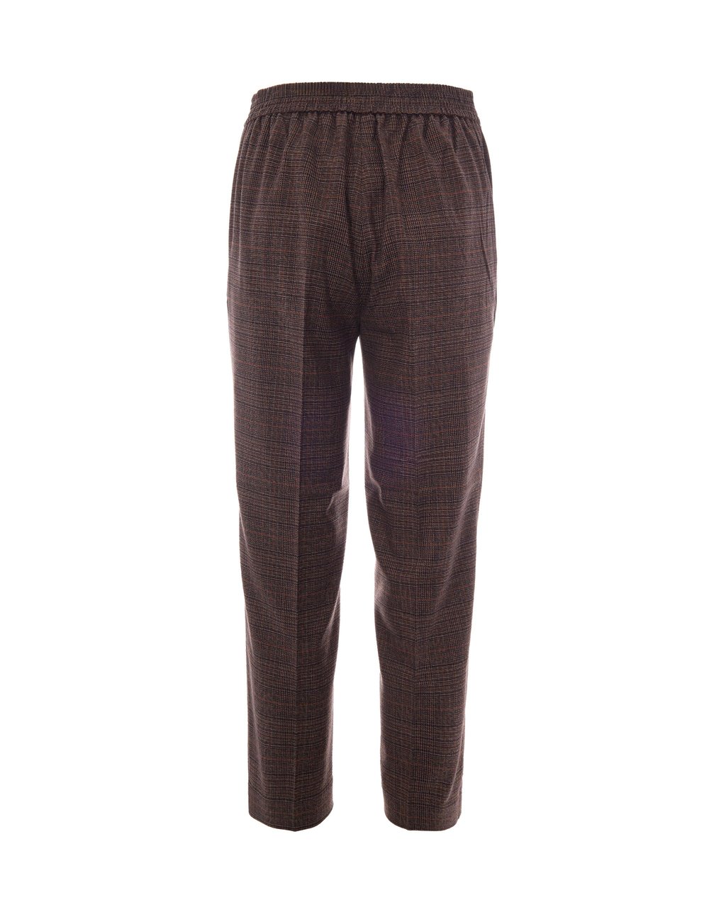 Liu Jo Trousers Classic Tartan Bruin