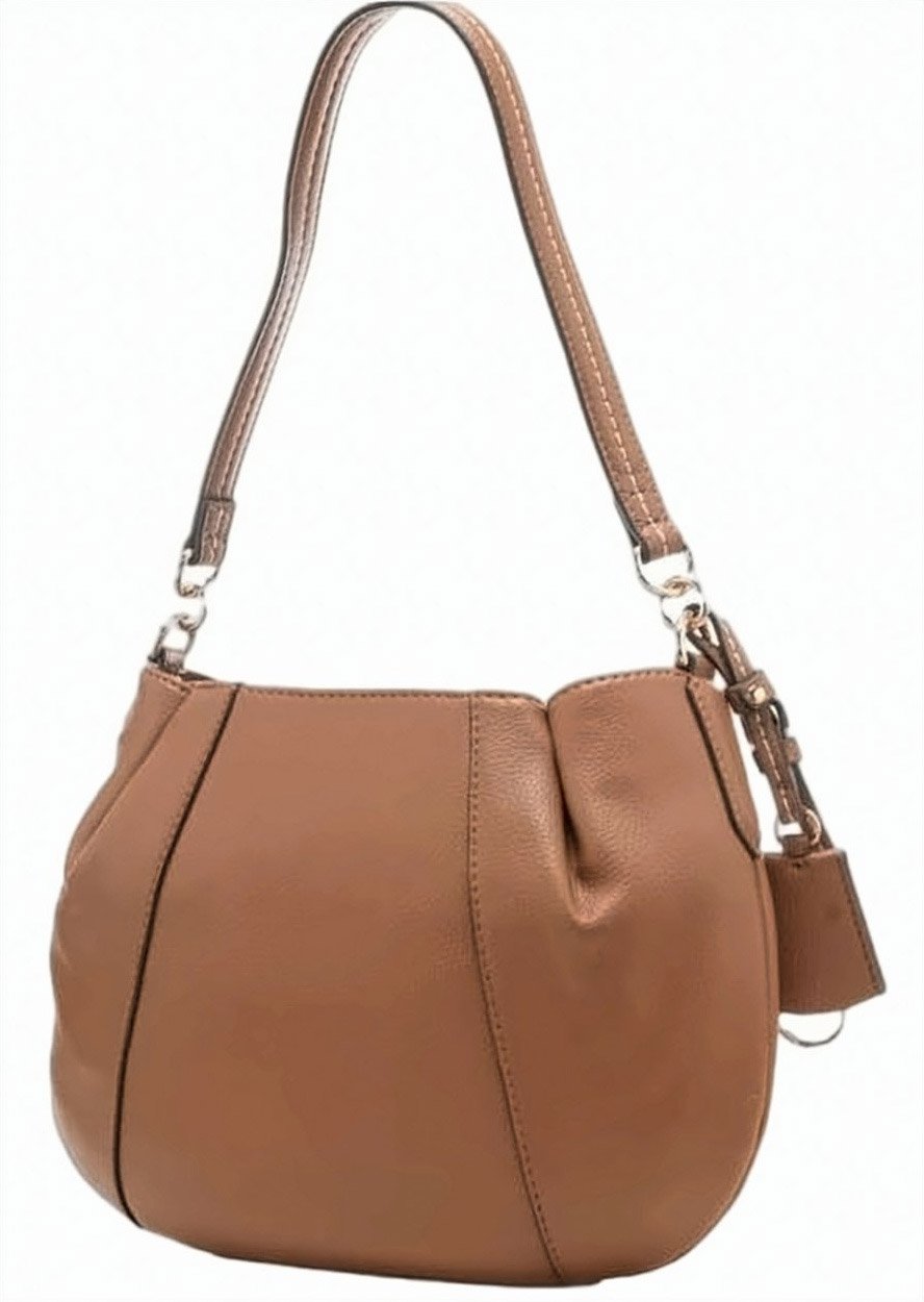 Liu Jo Beige Logo Shoulder Bag Bruin