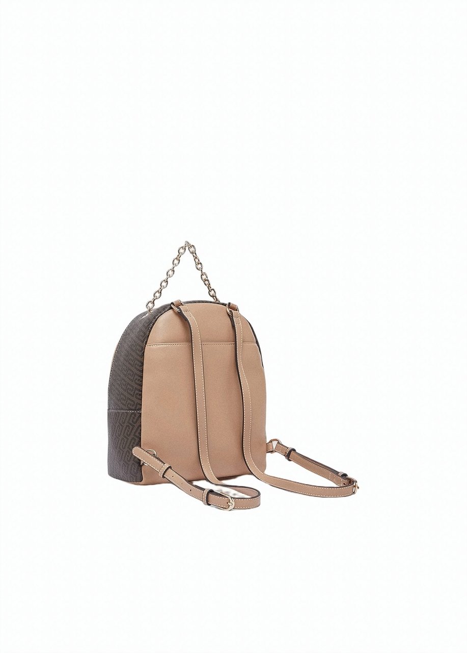 Liu Jo Drummed Print Backpack Bruin