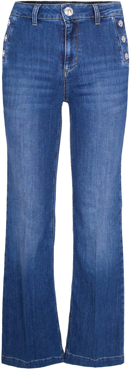 Liu Jo Jeans Den.Blue Dk.Buttons Blauw