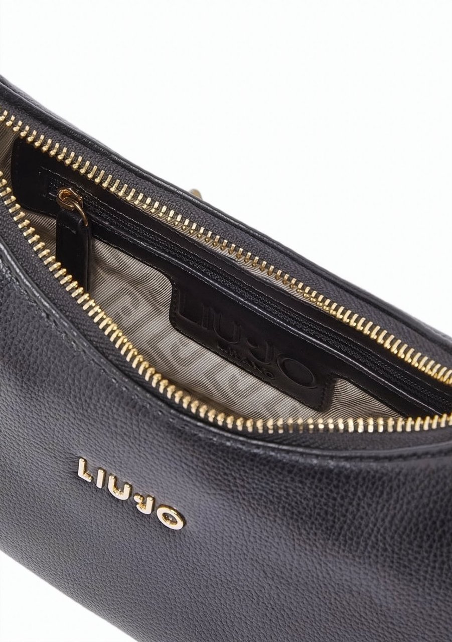 Liu Jo Small Hobo Chain Shoulder Bag Grijs