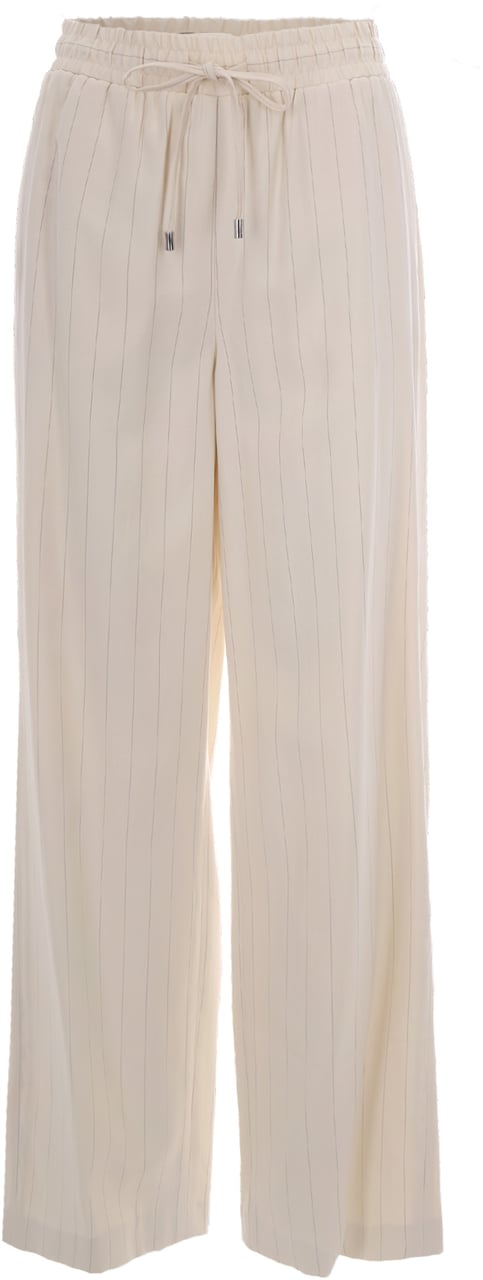 Liu Jo Trousers Cremino Stripe Wit