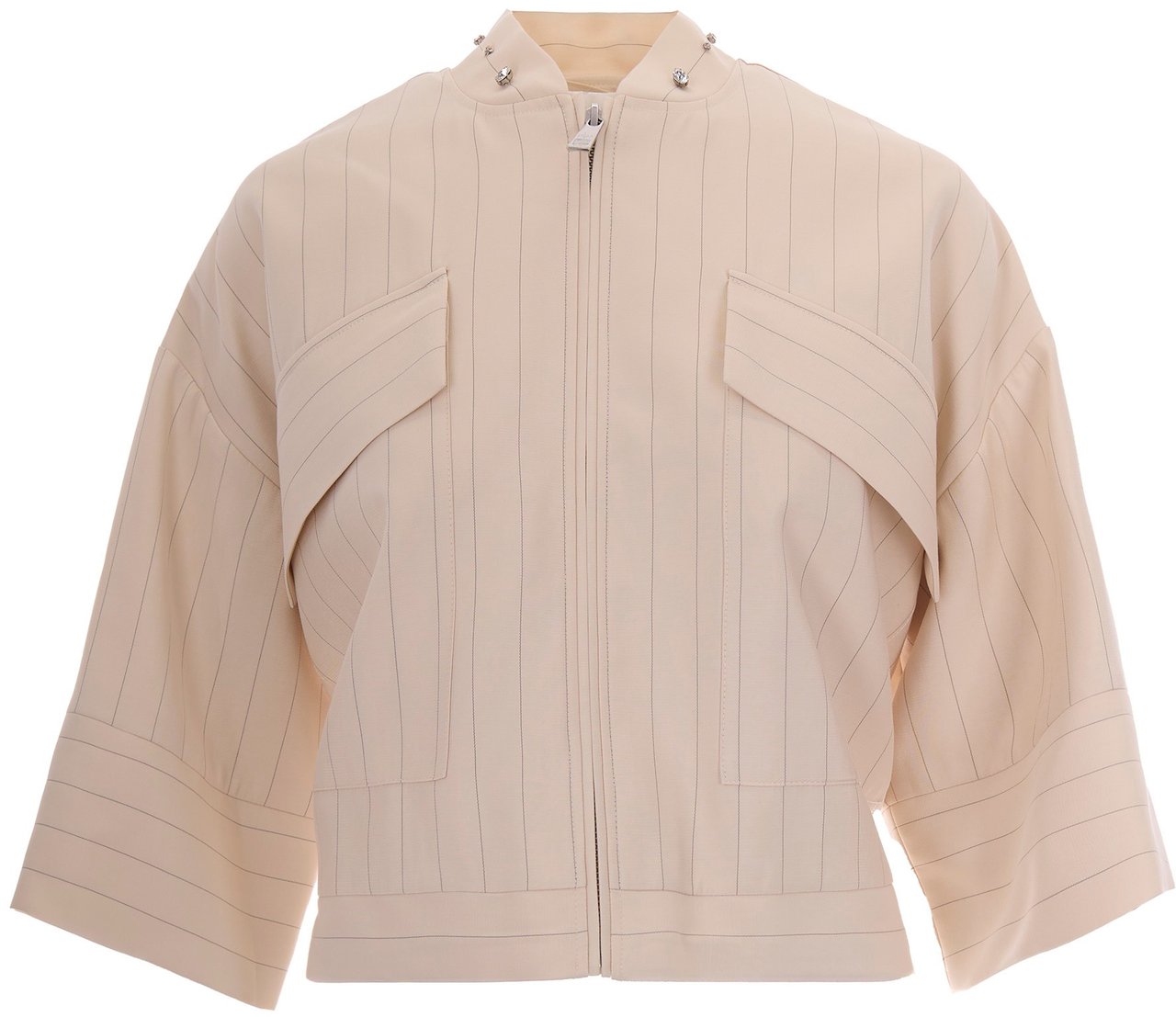 Liu Jo Jackets Cremino Stripe Beige