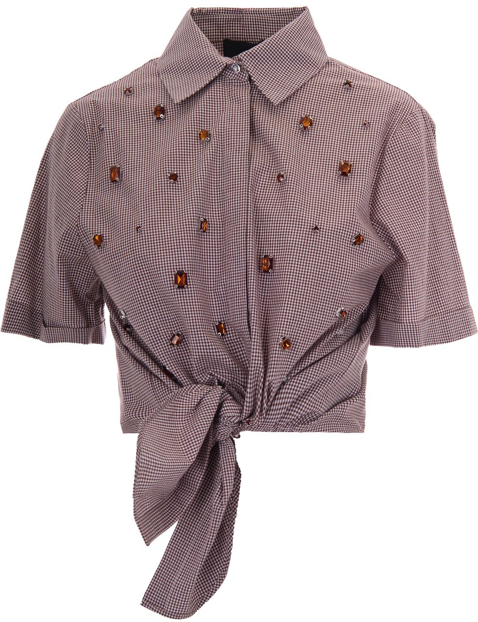 Liu Jo Shirts Choco Square Bruin