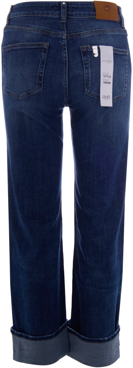 Liu Jo Jeans Den.Blu Cimosato Log Navy