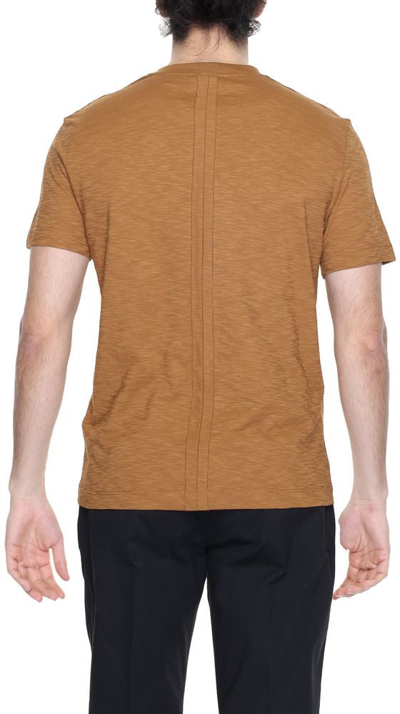 Liu Jo Brown Cotton T-Shirt Bruin