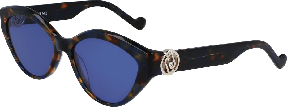 Liu Jo Blue Acetate Sunglasses Blauw