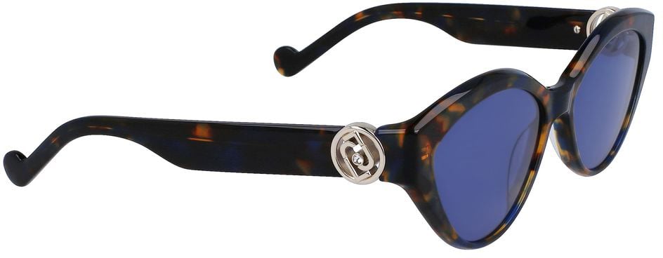 Liu Jo Blue Acetate Sunglasses Blauw