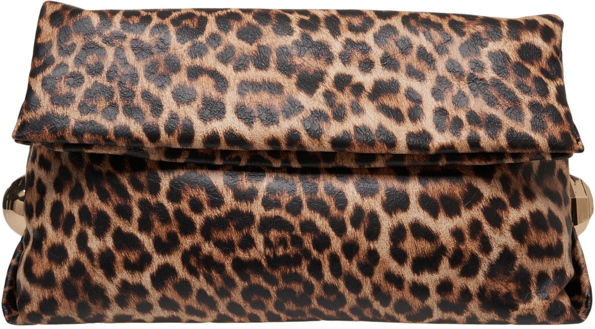 Liu Jo Clutch with animal print Bruin