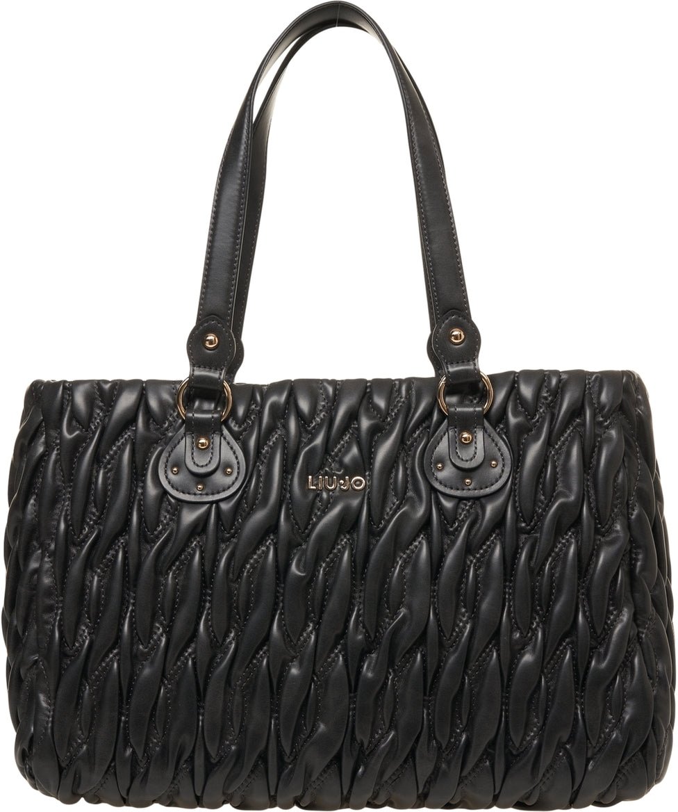 Liu Jo Quilted shopper 'Aide' Zwart