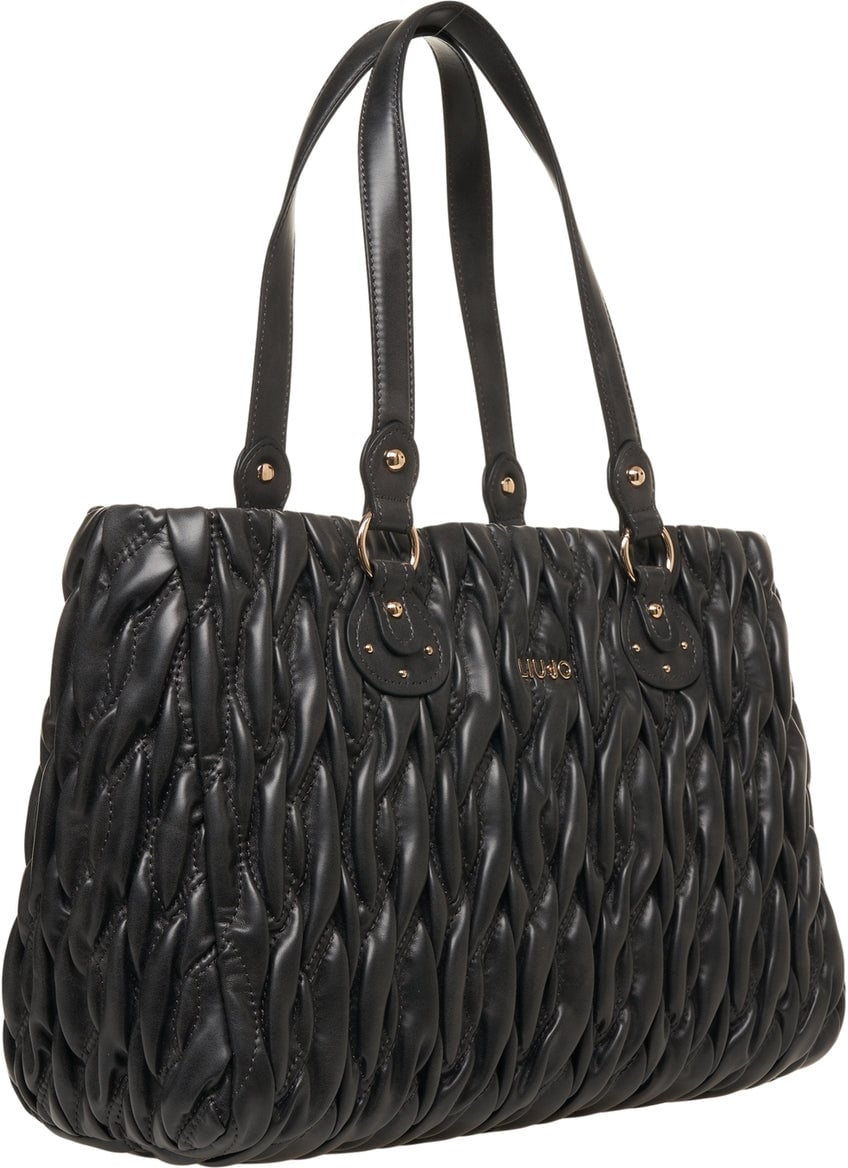 Liu Jo Quilted shopper 'Aide' Zwart