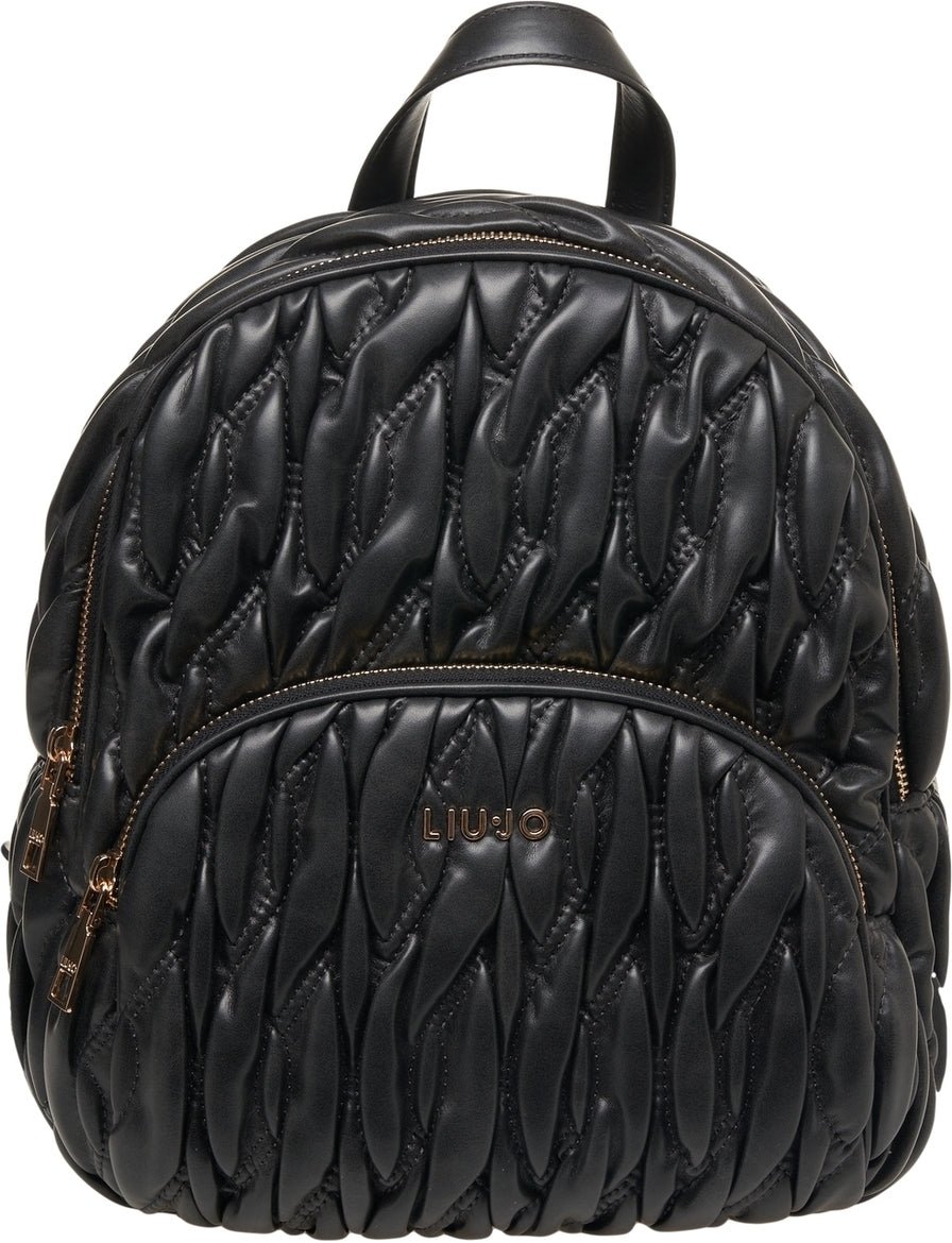 Liu Jo Quilted backpack 'Aide' Zwart