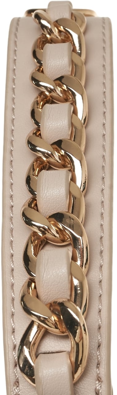 Liu Jo Shoulder bag with chain shoulder strap Beige