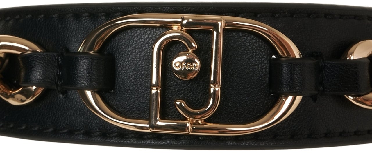 Liu Jo Shoulder bag with chain detail Zwart