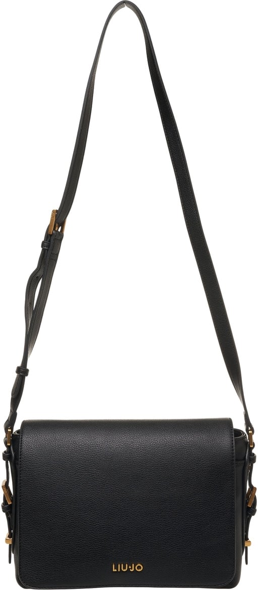 Liu Jo Crossbody with Logo details Zwart