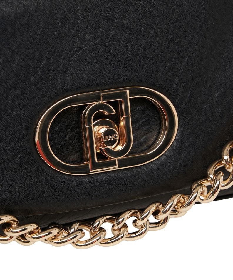 Liu Jo Handbag with chain detail Zwart