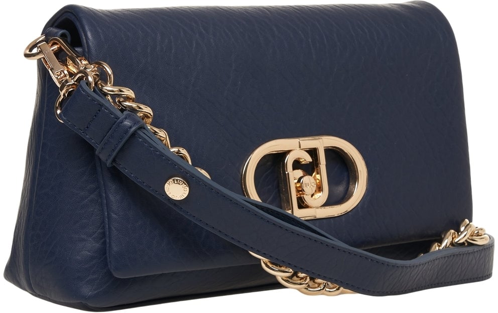 Liu Jo Crossbody bag with chain detail Blauw