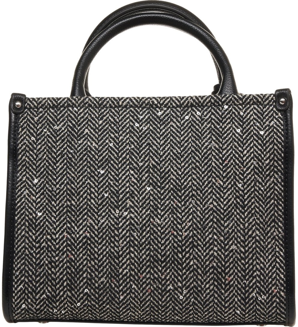 Liu Jo Handbag with logo lettering Zwart