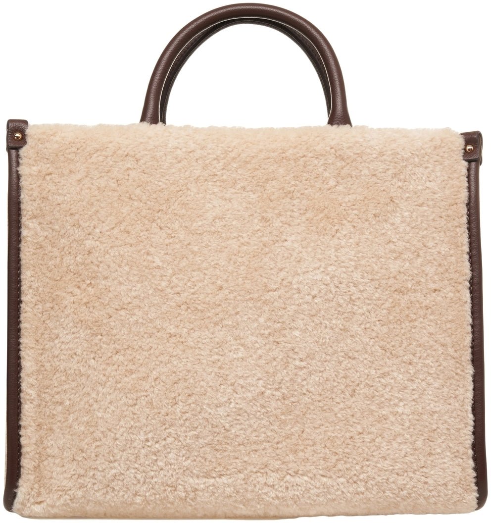 Liu Jo Faux fur shopper Bruin
