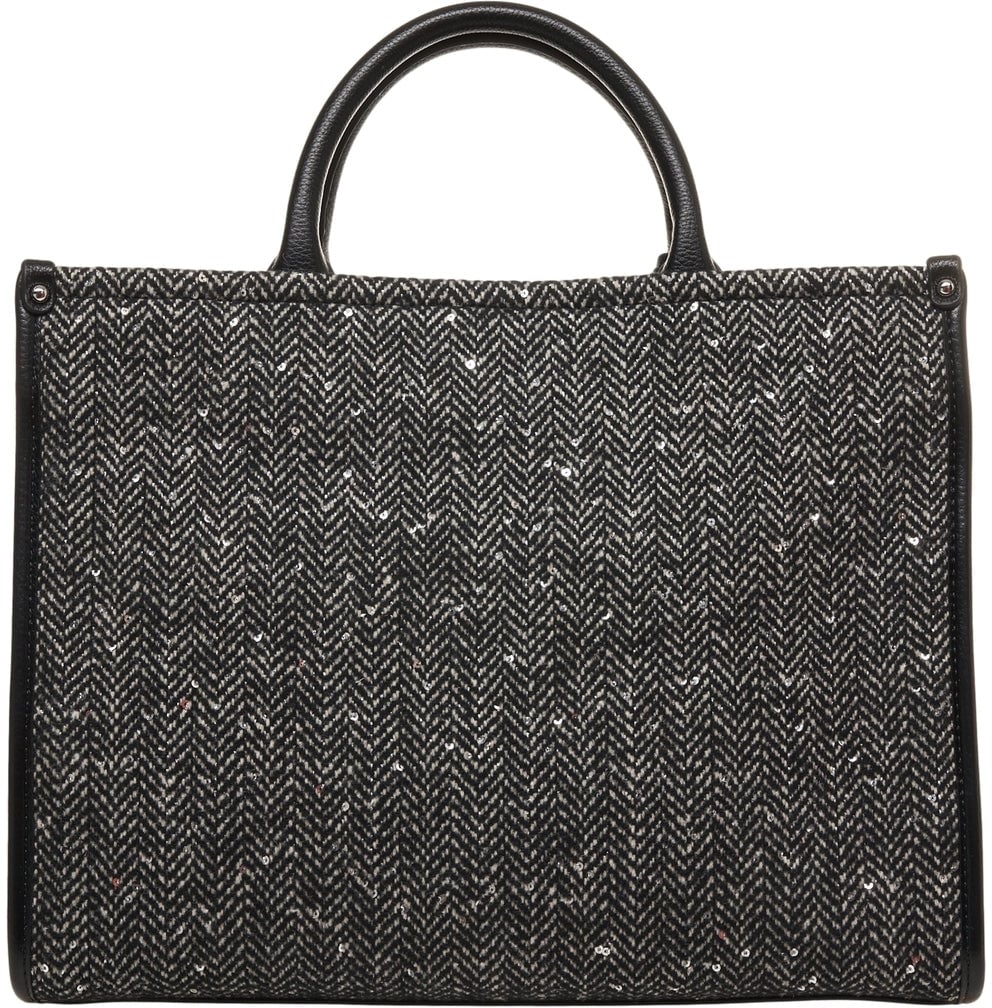 Liu Jo Textile shopper bag Zwart