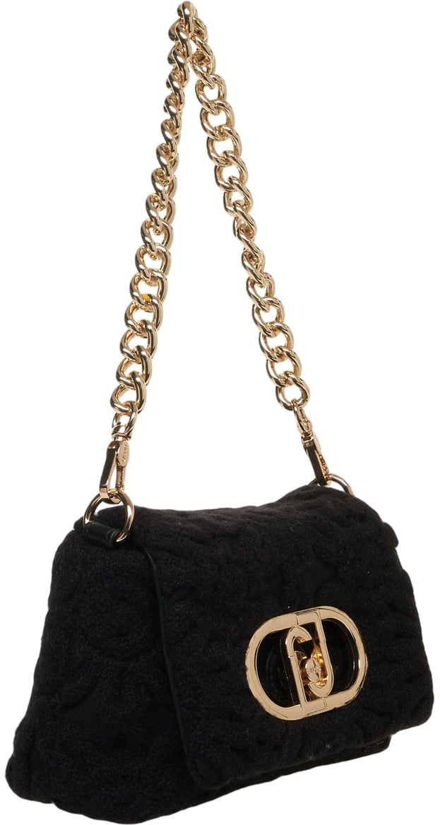 Liu Jo Crossbody bag 'LaPuffy' Zwart