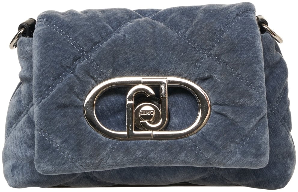 Liu Jo Quilted crossbody bag 'LaPuffy' Blauw