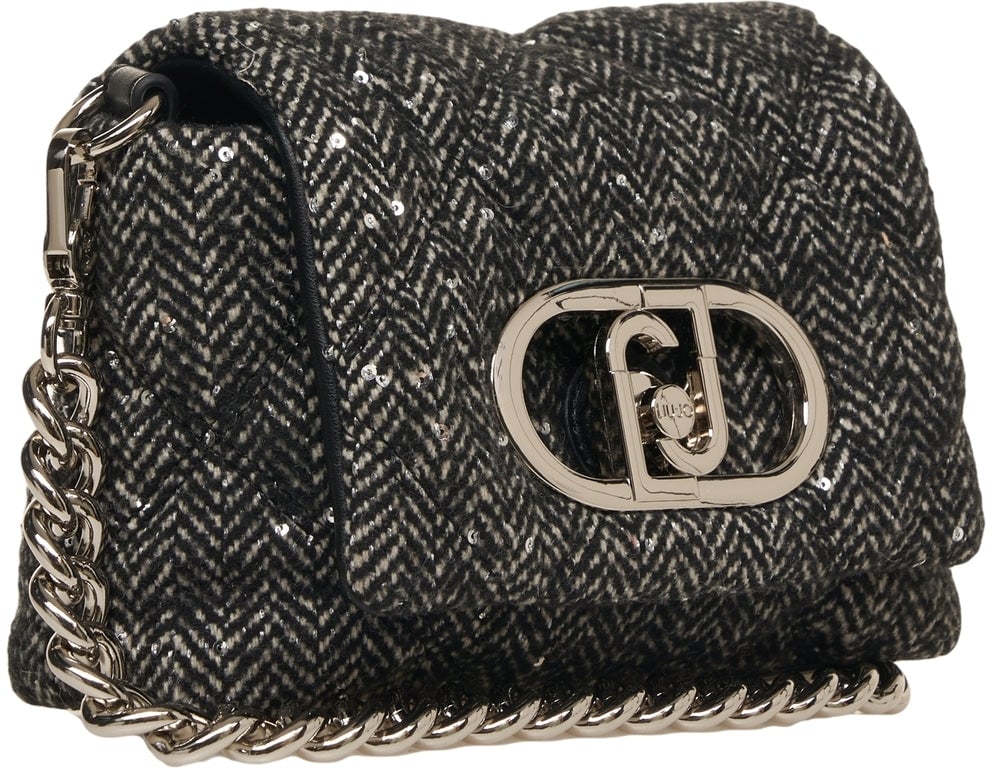 Liu Jo Crossbody bag 'LaPuffy' Zwart
