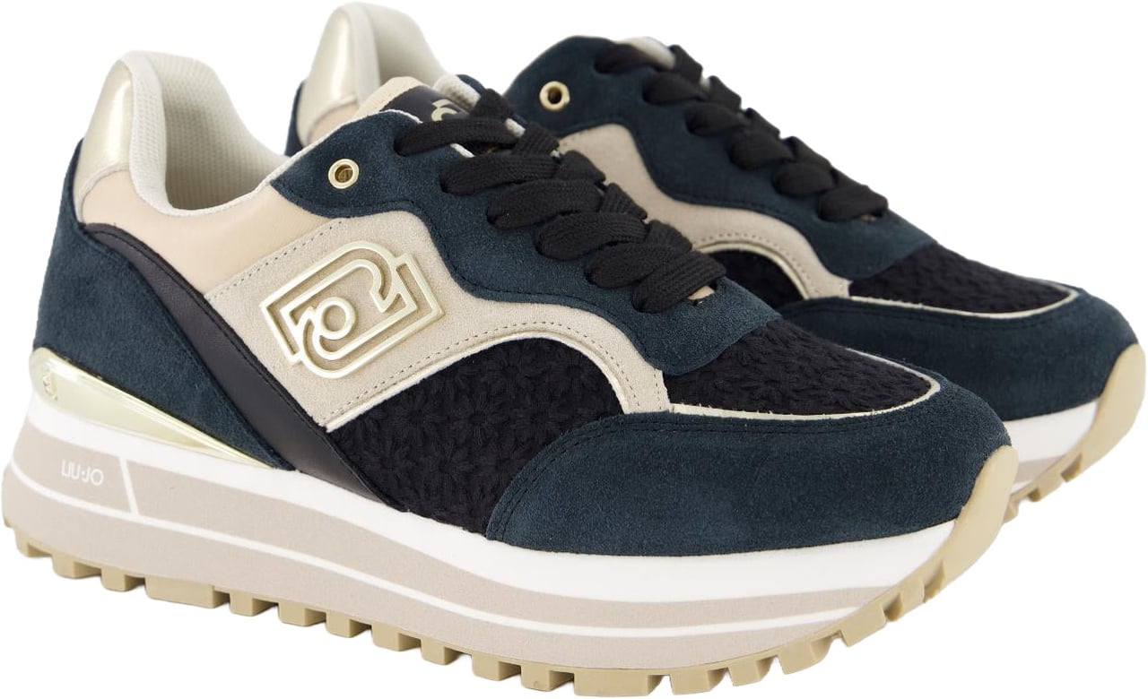 Liu Jo Dames Wonder 73 Sneaker Zwart Zwart