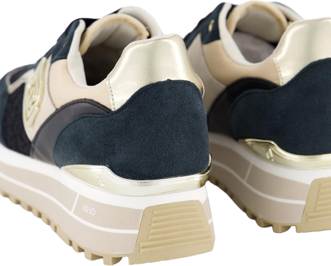 Liu Jo Dames Wonder 73 Sneaker Zwart Zwart