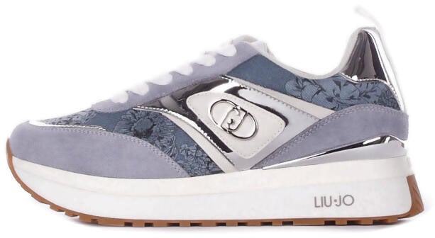 Liu Jo Sneakers Denim Blauw