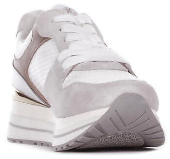 Liu Jo Sneakers White Gold Wit