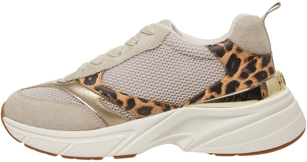 Liu Jo Sneakers with animalier print Goud
