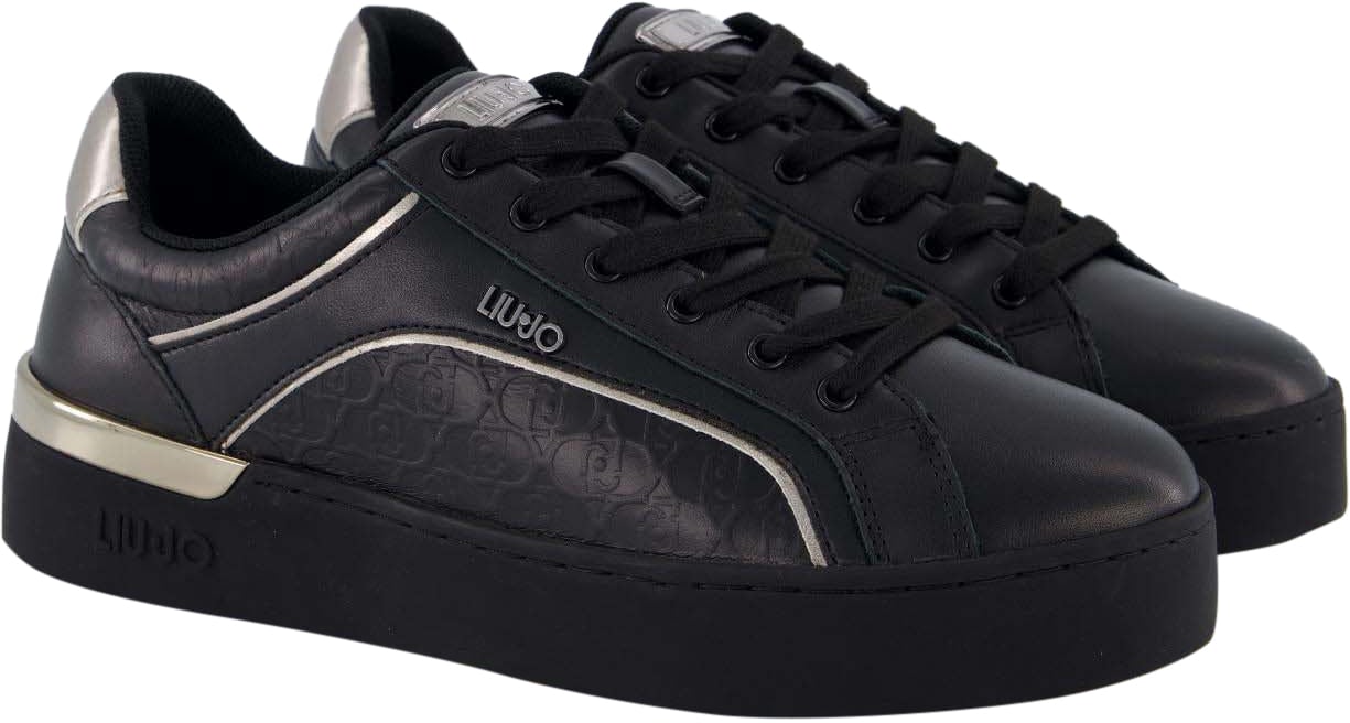 Liu Jo Dames Silvia 97 Sneaker Zwart Zwart