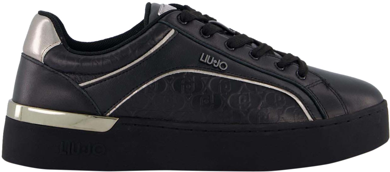 Liu Jo Dames Silvia 97 Sneaker Zwart Zwart