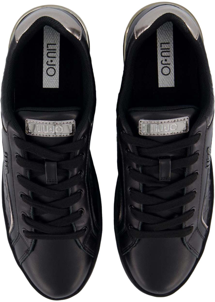 Liu Jo Dames Silvia 97 Sneaker Zwart Zwart